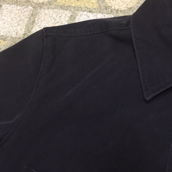 EUC J. Crew deep chocolate brown Button down blouse - Picture 5 of 11